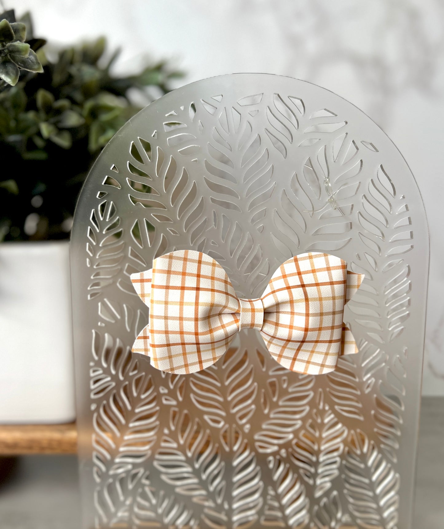 Mary - 4" - Earth Tone Stripes