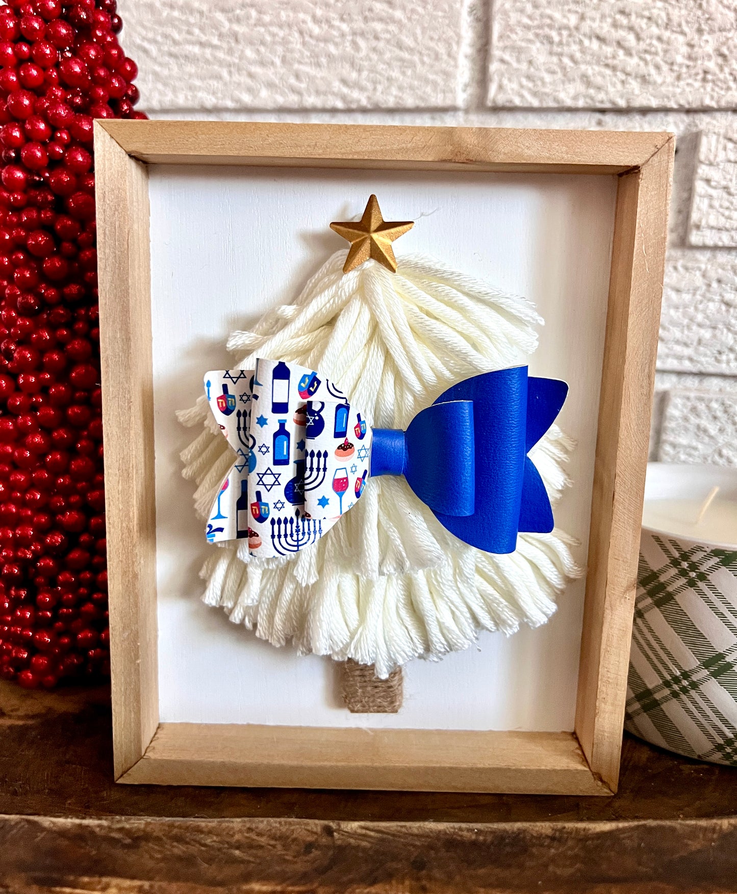 Esther - 4" - Hanukkah and Blue