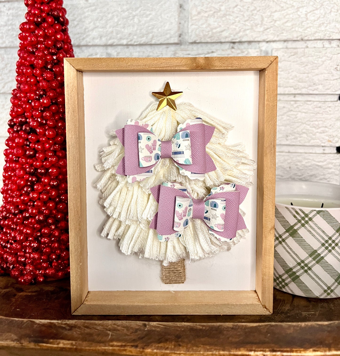 Deborah - 3" Piggies - Purple Winter Things