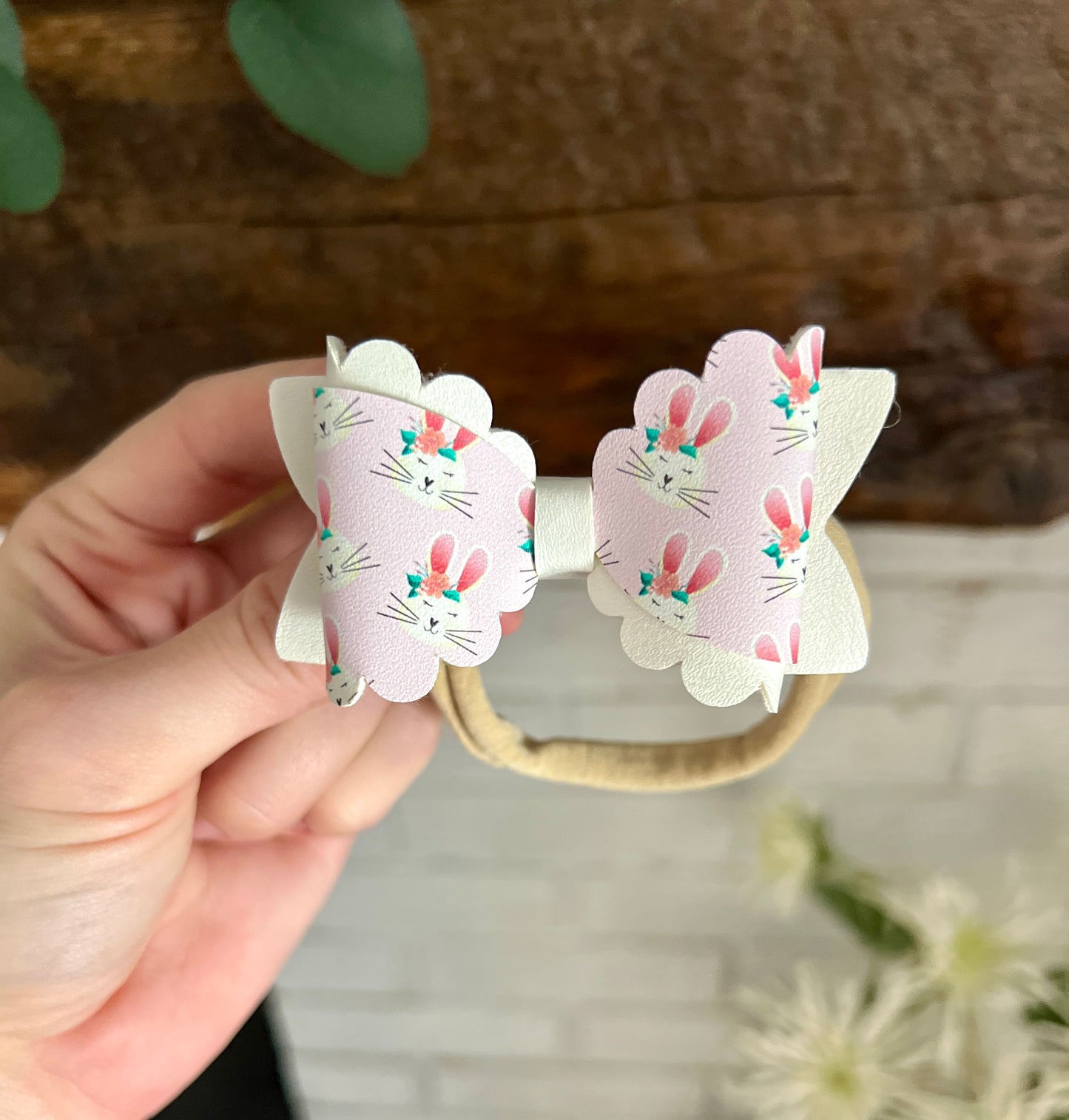 Ruth - 3" Headband - Easter Bunny