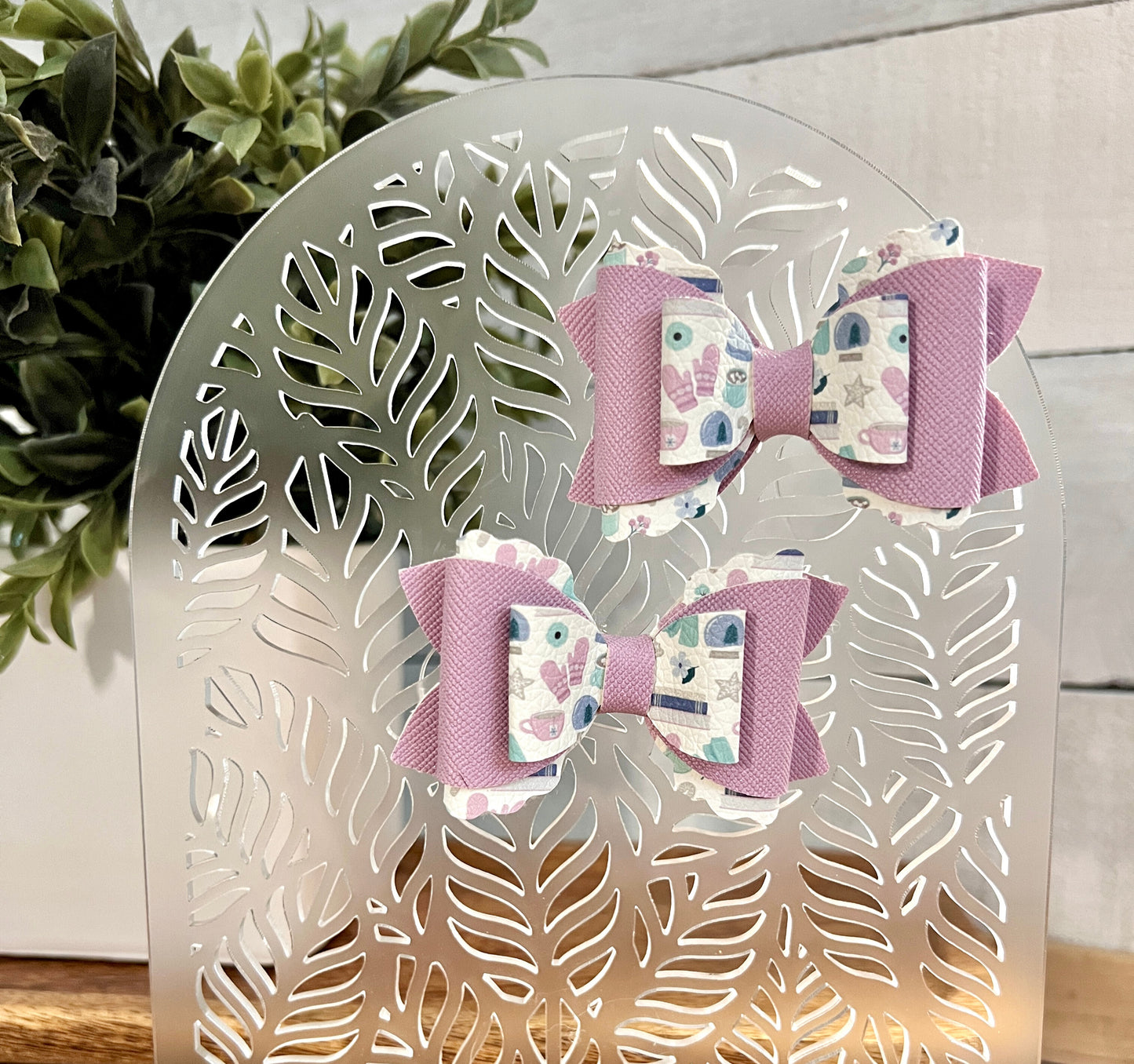 Deborah - 3" Piggies - Purple Winter Things