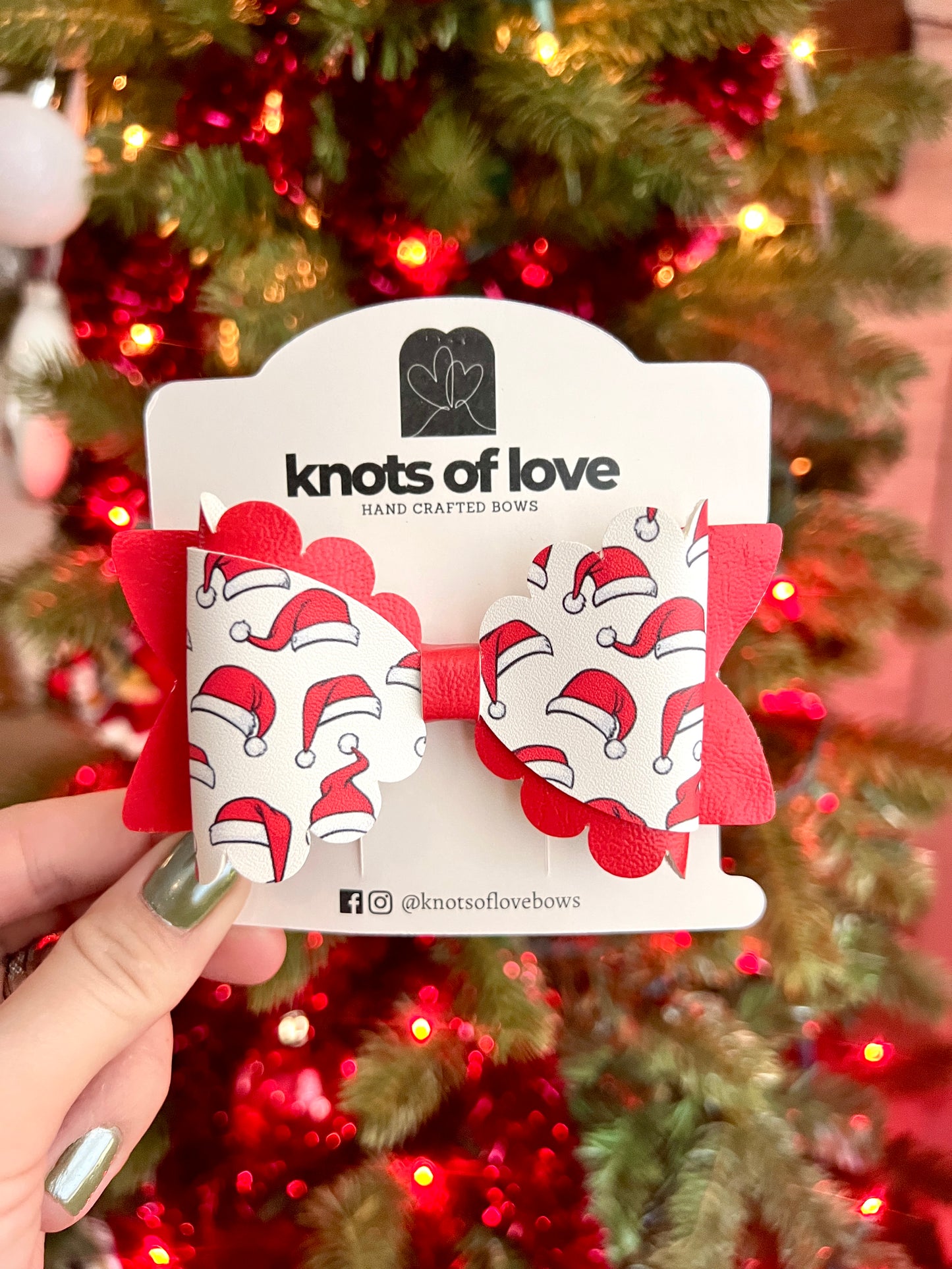Ruth - 4" - Santa Hats