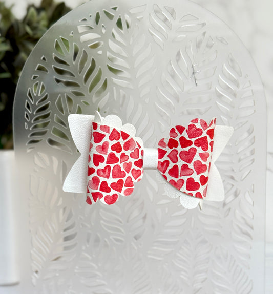 Ruth - 4" - Love Watercolor Hearts