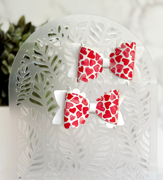Ruth - 3" PIGGIES - Love Watercolor Hearts