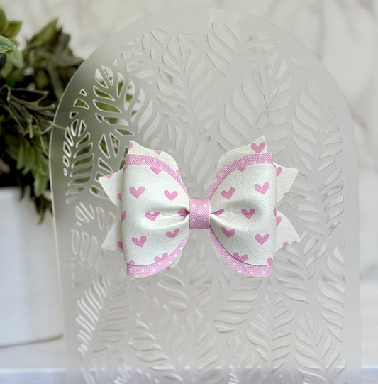 Rachel - 4" - Pink Hearts