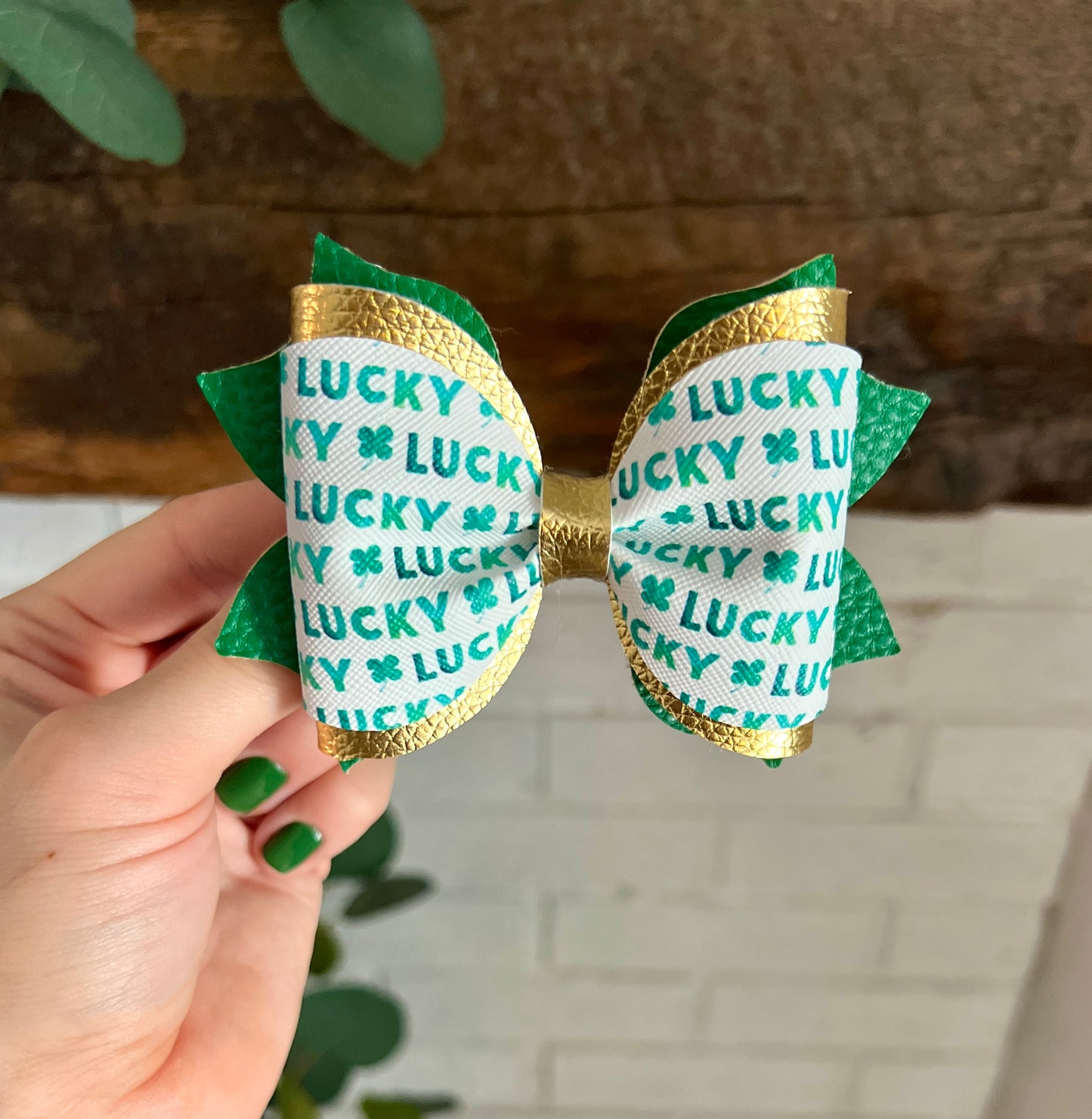 Rachel - 4" - Lucky, Green and Gold